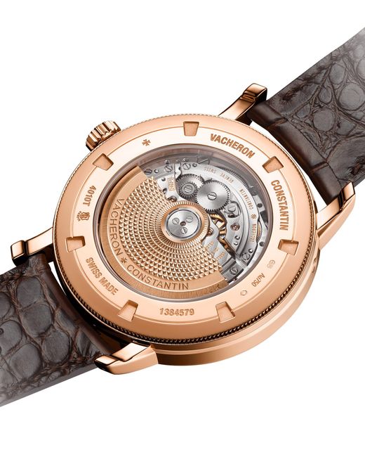 Vacheron Constantin Gray Traditionnelle Complete Calendar Watch for men