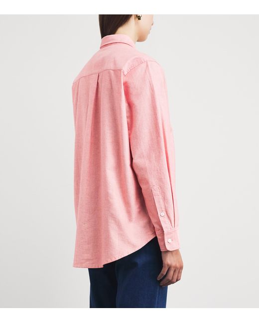 Mother Pink Cotton The Bestie Shirt