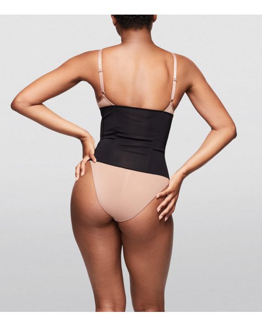 Skims Black Waist Trainer
