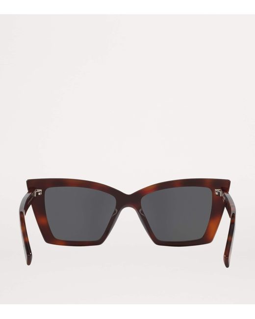 Saint Laurent Brown Acetate Sl 657 Sunglasses