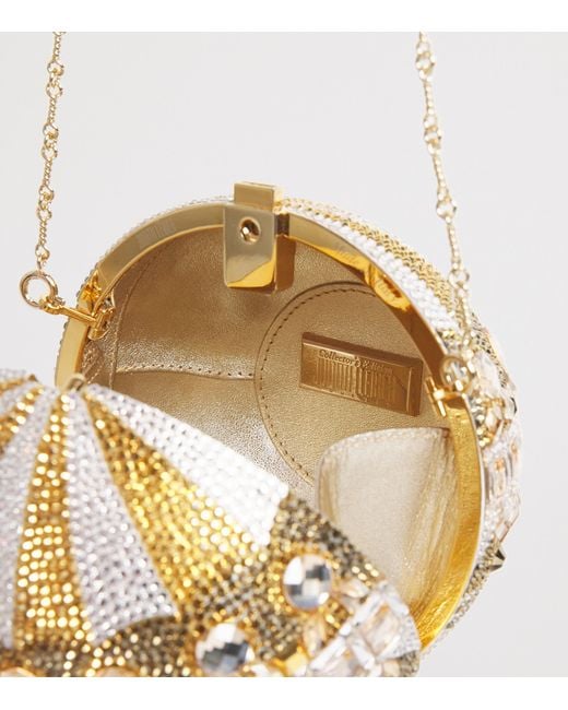 Judith Leiber Metallic Hot Air Balloon Top-Handle Bag