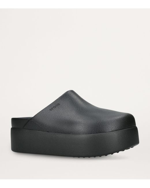 CROCSTM Black Platform Dylan Clogs