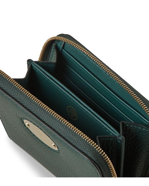 Mulberry Green Logo Plaque Purse