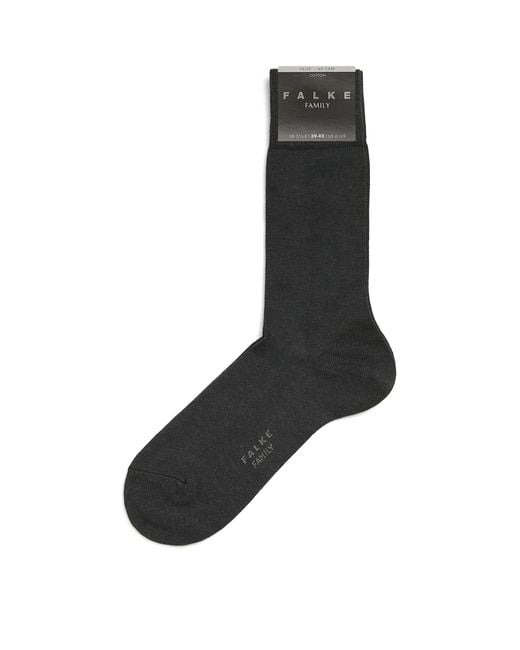 Falke Black Family Socks for men