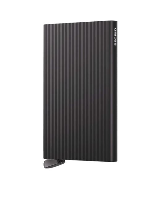 Secrid Gray Fluted Aluminium Cardprotector for men