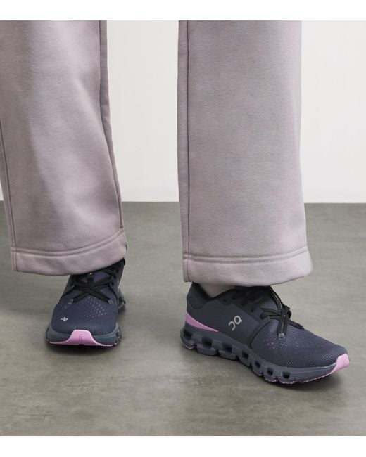On Shoes Blue Cloud X 4 Trainers