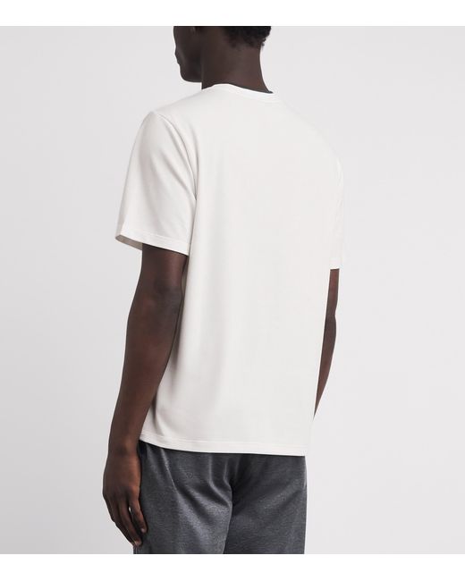 vuori White Logo Gamepoint T-Shirt for men