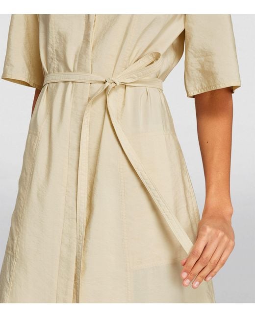 Joseph Natural Silk-blend Dareau Dress
