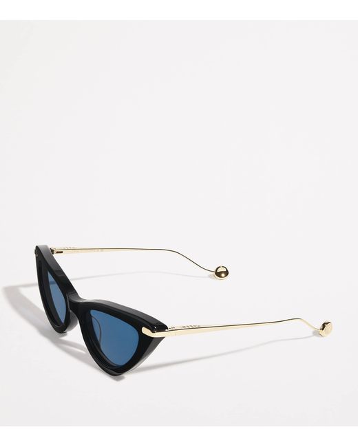 Joseph Blue Cat Eye Laarous Sunglasses