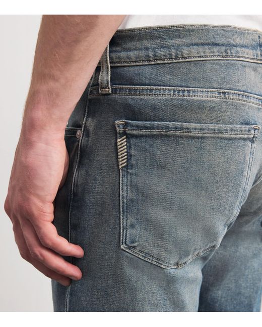 PAIGE Blue Federal Slim Jeans for men