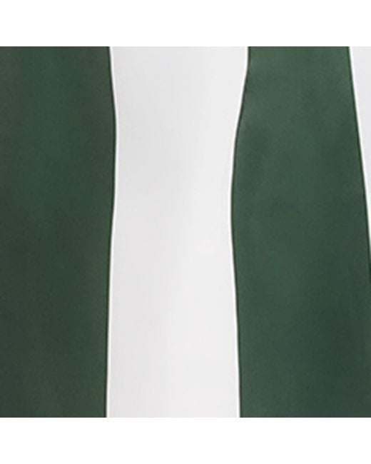 Harrods Green Logo Pocket Shopper Bag