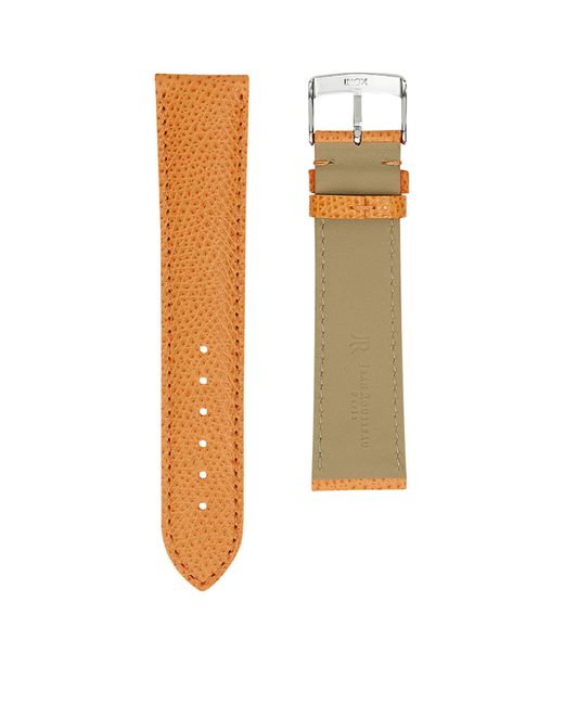 Jean Rousseau Orange Leather Classic 3.5 Watch Strap (18mm)