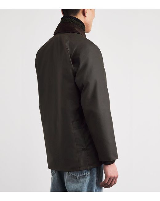 Barbour Brown Waxed Bedale Jacket for men