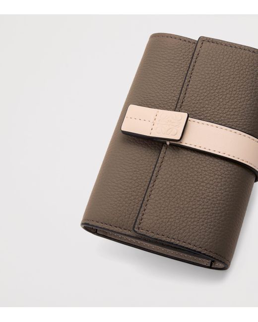Loewe Brown Small Calfskin Vertical Wallet
