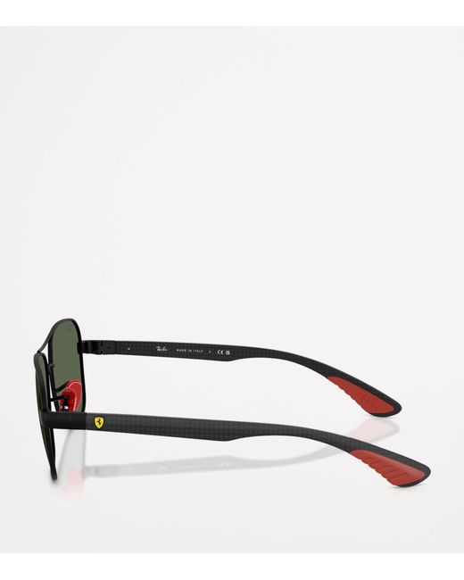 Ray-Ban Green X Scuderia Ferrari Rb8336M Square Sunglasses