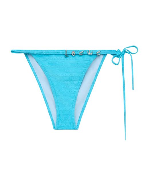 Loewe Blue X Paula's Ibiza Logo Bikini Briefs
