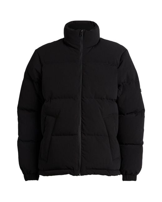 Sandro Black Quilted Puffer Jacket for men