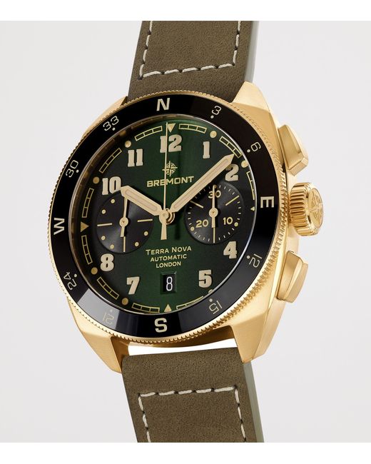 Bremont Green Bronze Terra Nova Chronograph Watch for men