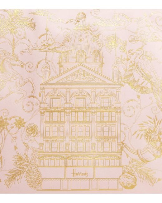 Harrods Pink Building Shopper Bag