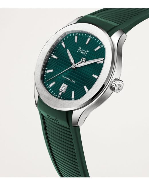 Piaget Green Stainless Steel Polo Field Watch for men