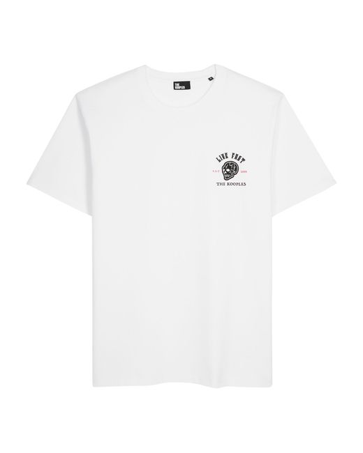 The Kooples White Live Fast T-shirt for men