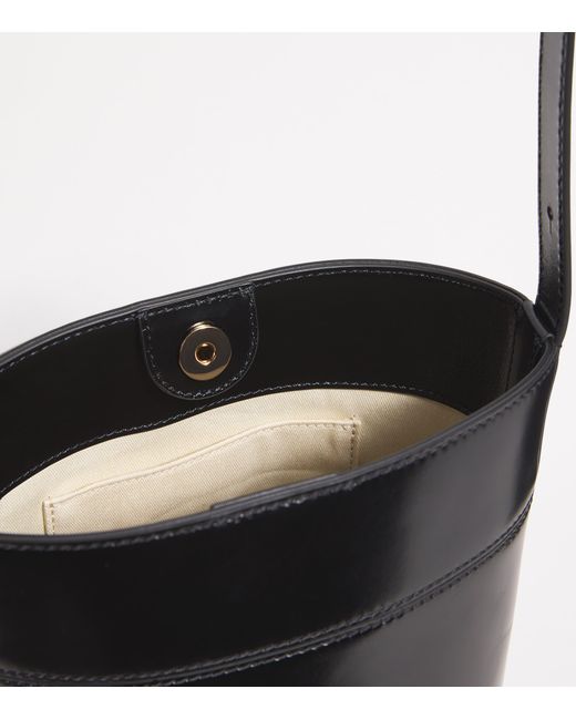 Claudie Pierlot Black Leather Solveig Bag