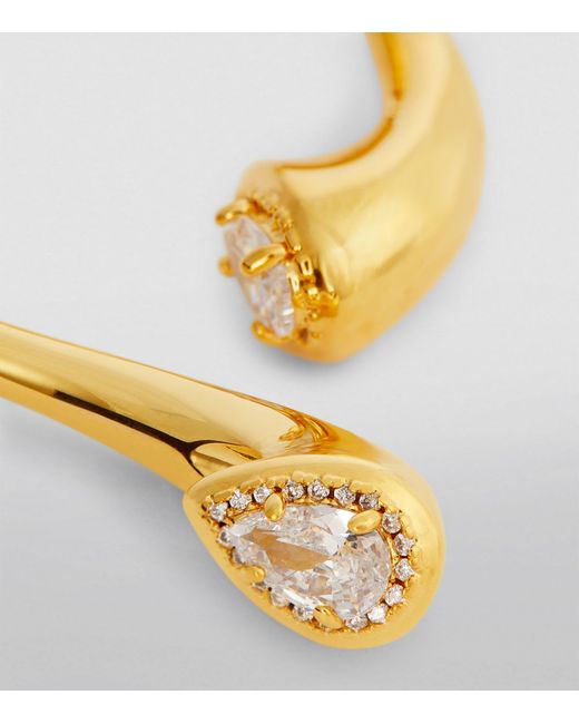 Zimmermann Metallic Gold-plated Radiant Earrings