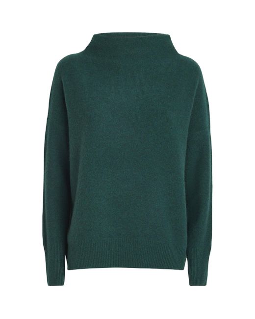 Boiled cashmere wrap front pullover hotsell