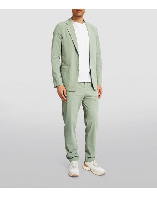 Fusalp Green Pleated Aymeric Trousers for men