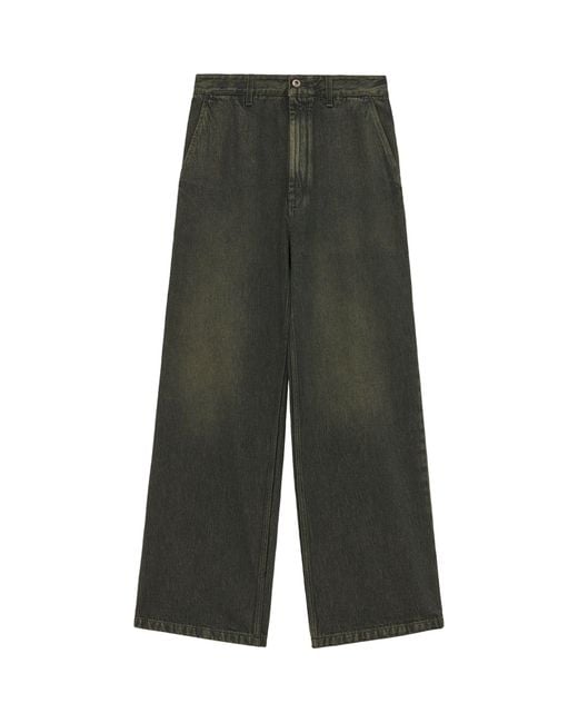 Loewe Green X Suna Fujita Baggy Jeans