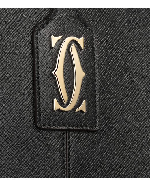 Cartier Black Mini Leather C De Tote Bag