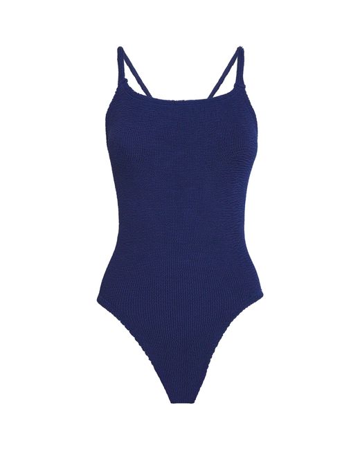 Hunza G Blue Bette Swimsuit