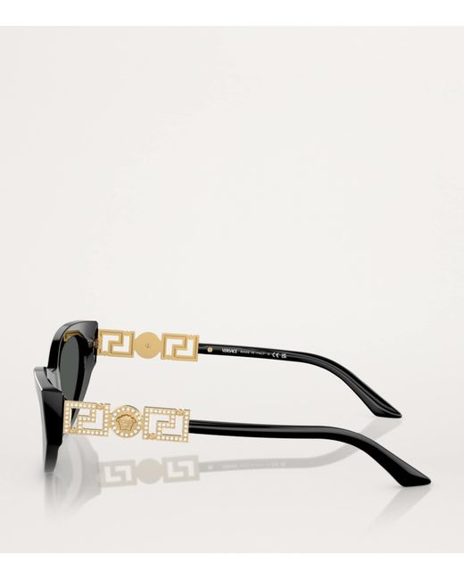 Versace Black Metal Ve4470B Sunglasses