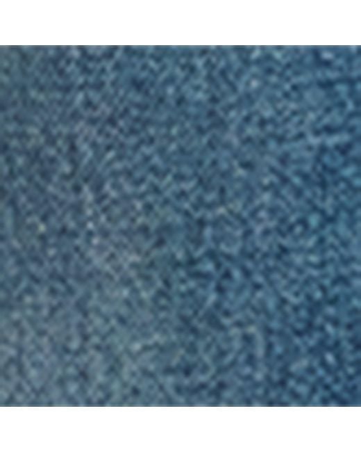 Chloé Blue Distressed Wide-Leg Jeans