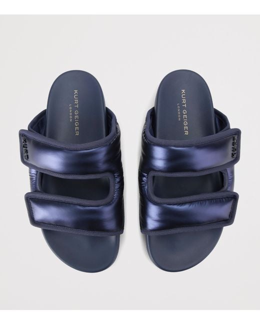 Kurt Geiger Blue Puff Sandals for men