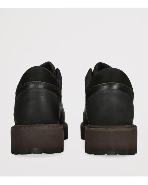 Diemme Black Suede Parigi Gancho Driving Shoes for men