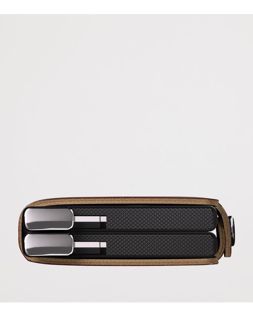 Secrid Purple Basco Leather Twinwallet for men