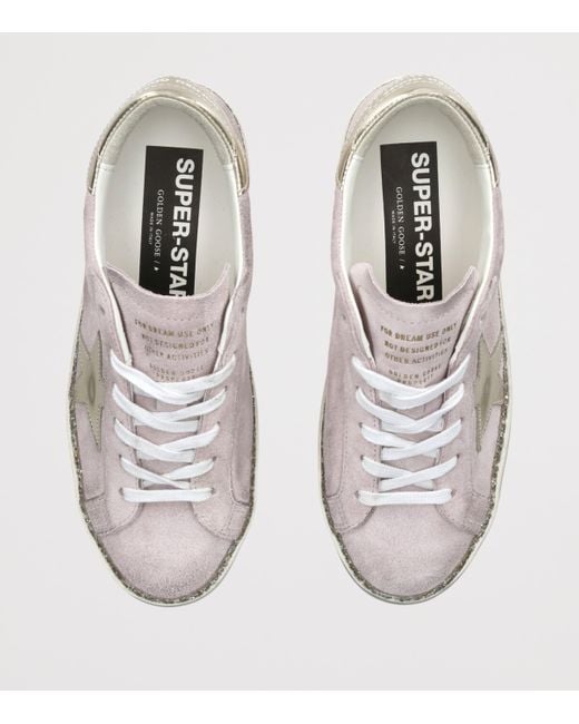 Golden Goose Deluxe Brand Pink Suede Super-Star Sneakers