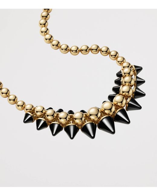 Cartier Metallic Extra Large And Onyx Clash De Flexible Necklace