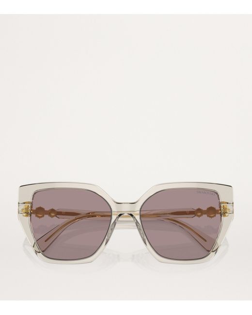 Swarovski Pink Acetate Sk6016 Sunglasses