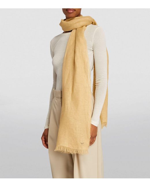Weekend by Maxmara Natural Linen Sion2 Scarf