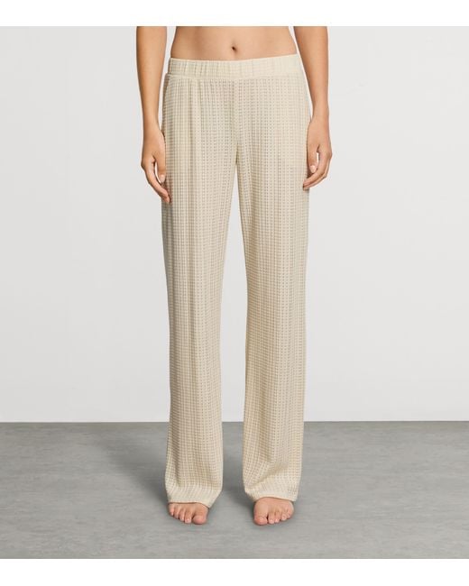 Hanro Natural Summer Knits Straight Trousers