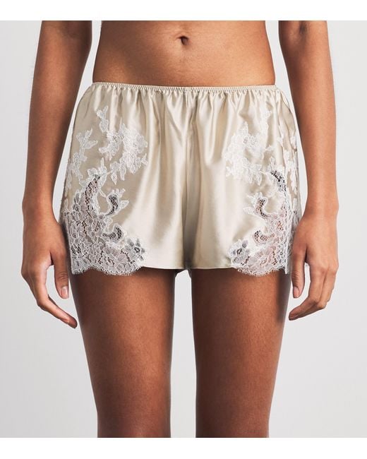 Torlowei Natural Silk Elsa Shorts