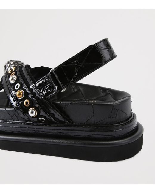 Kurt Geiger Black Kurt Geiger Sandals Leather Orson