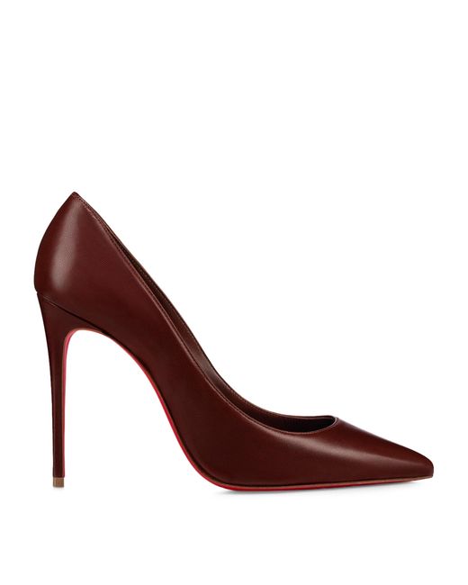 Christian Louboutin Red Kate Leather Pumps 100