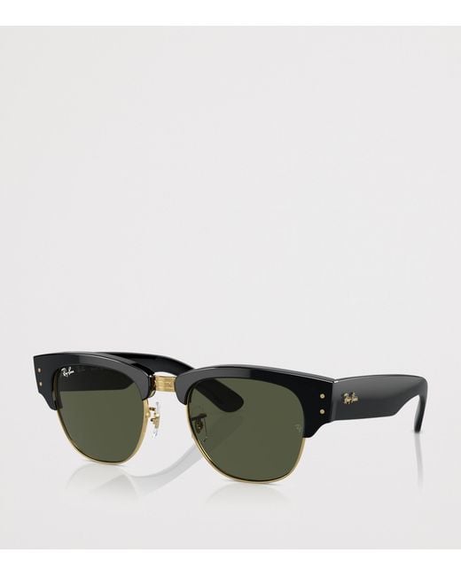 Ray-Ban Green Mega Clubmaster Square Sunglasses