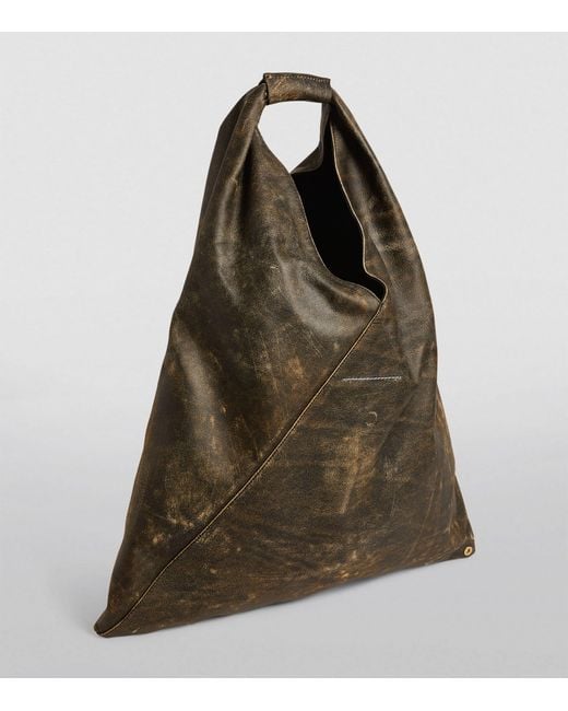 MM6 by Maison Martin Margiela Brown Camouflage Japanese Tote Bag for men