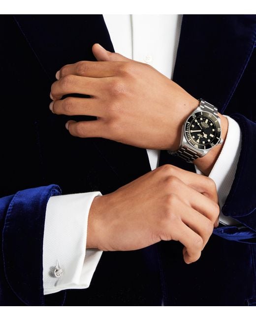 Tudor Metallic Pelagos Lhd Titanium Watch for men