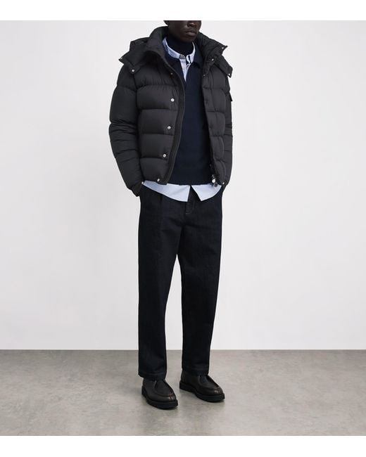 Moncler Black Down Maya 70 Puffer Jacket for men