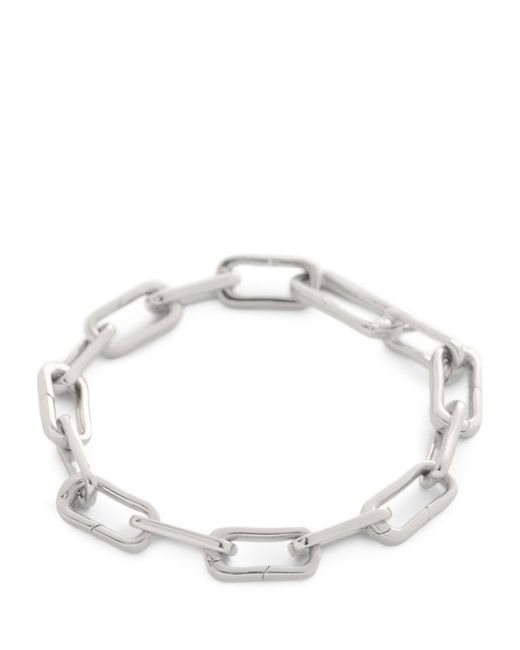 Monica Vinader Metallic Sterling Alta Charm Bracelet